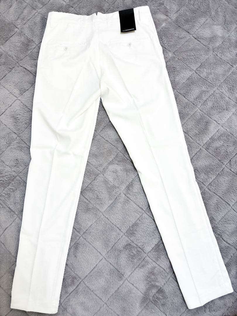 新品！J.LINDEBERGマイクロハイストレッチパンツ ホワイト サイズ31