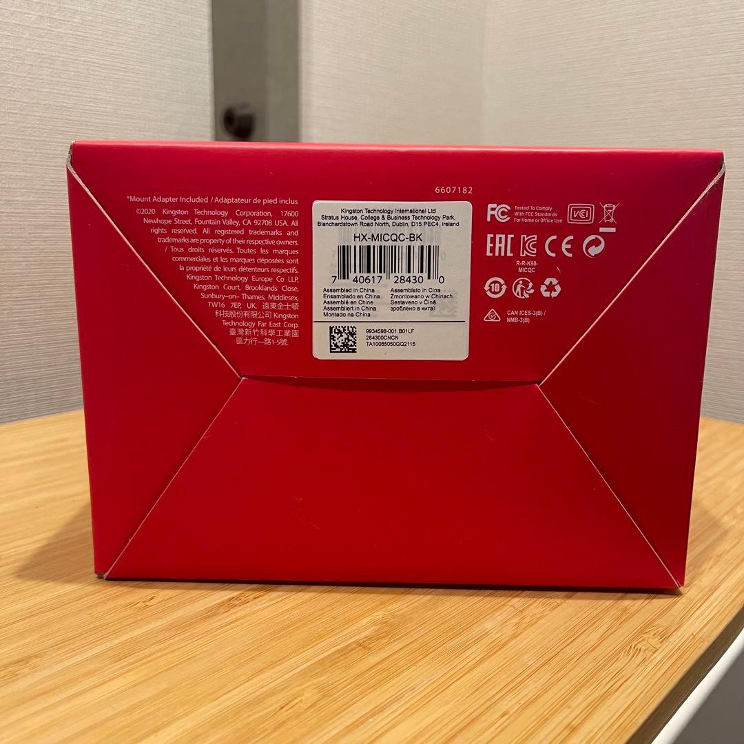HyperX Quadcastハイパーエックスマイク