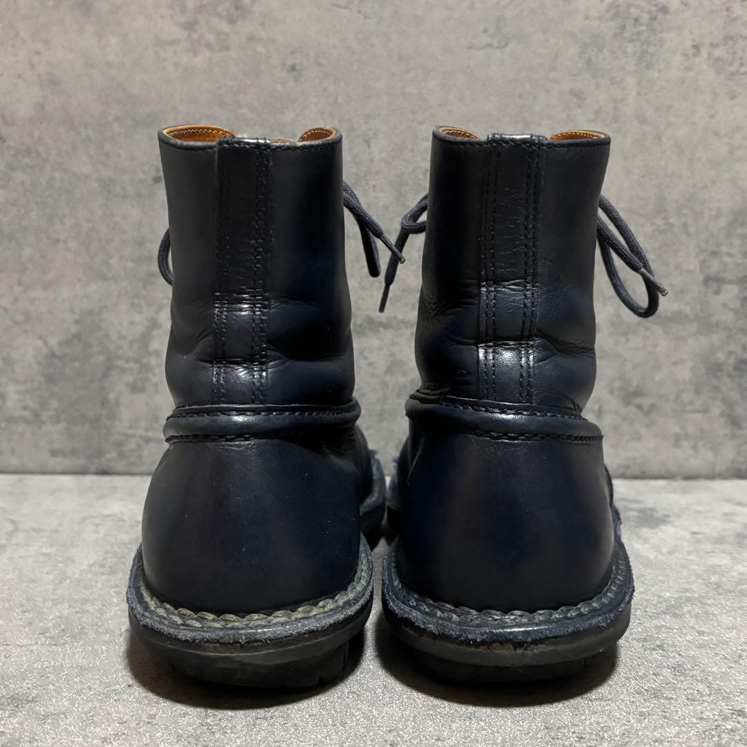 希少　極美品　トリッペン　レースアップブーツ　ネイビー　レディース　926