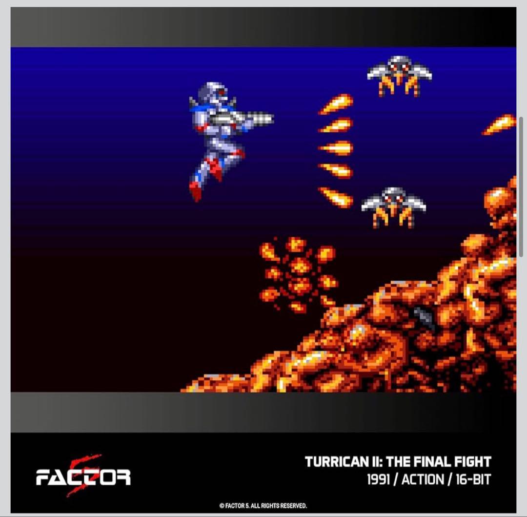 タリカン コレクション Turrican Collection Evercade