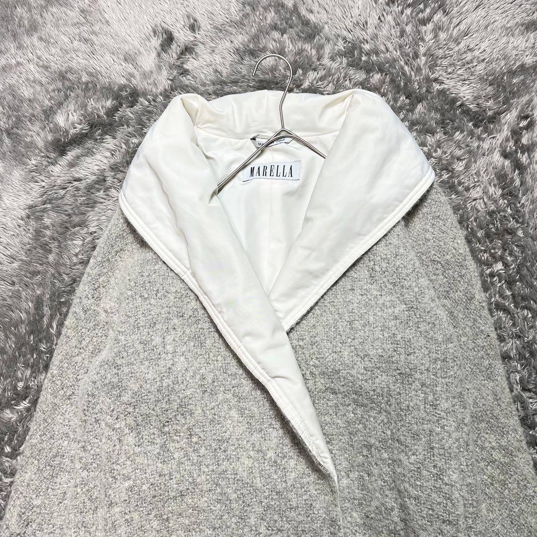 MaxMara マレーラ モヘヤ アルパカ 羽織りコート L相当 正規品