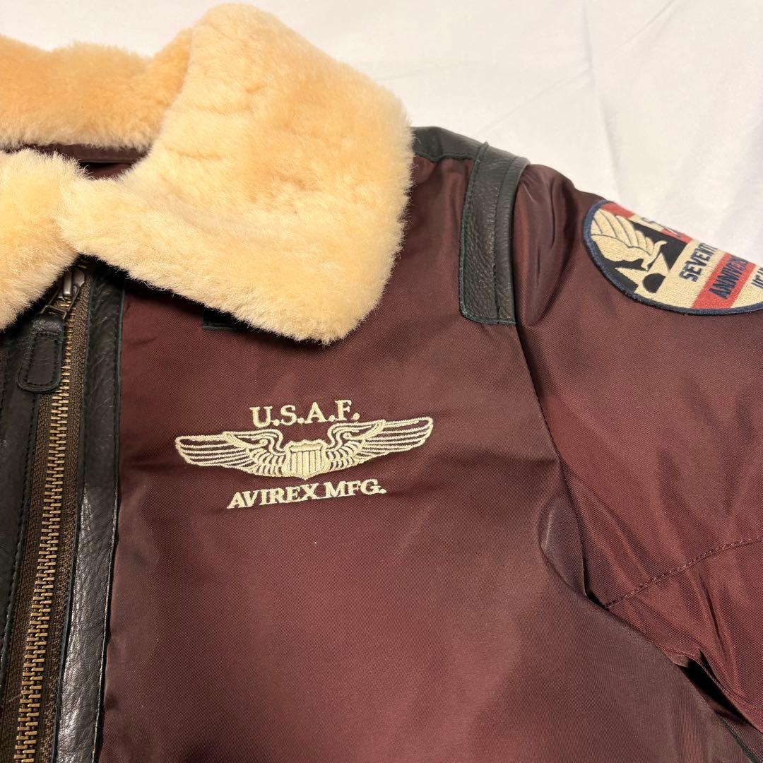 AVIREX B-3タイプ フライトジャケット USAF 70thアニバーサリー