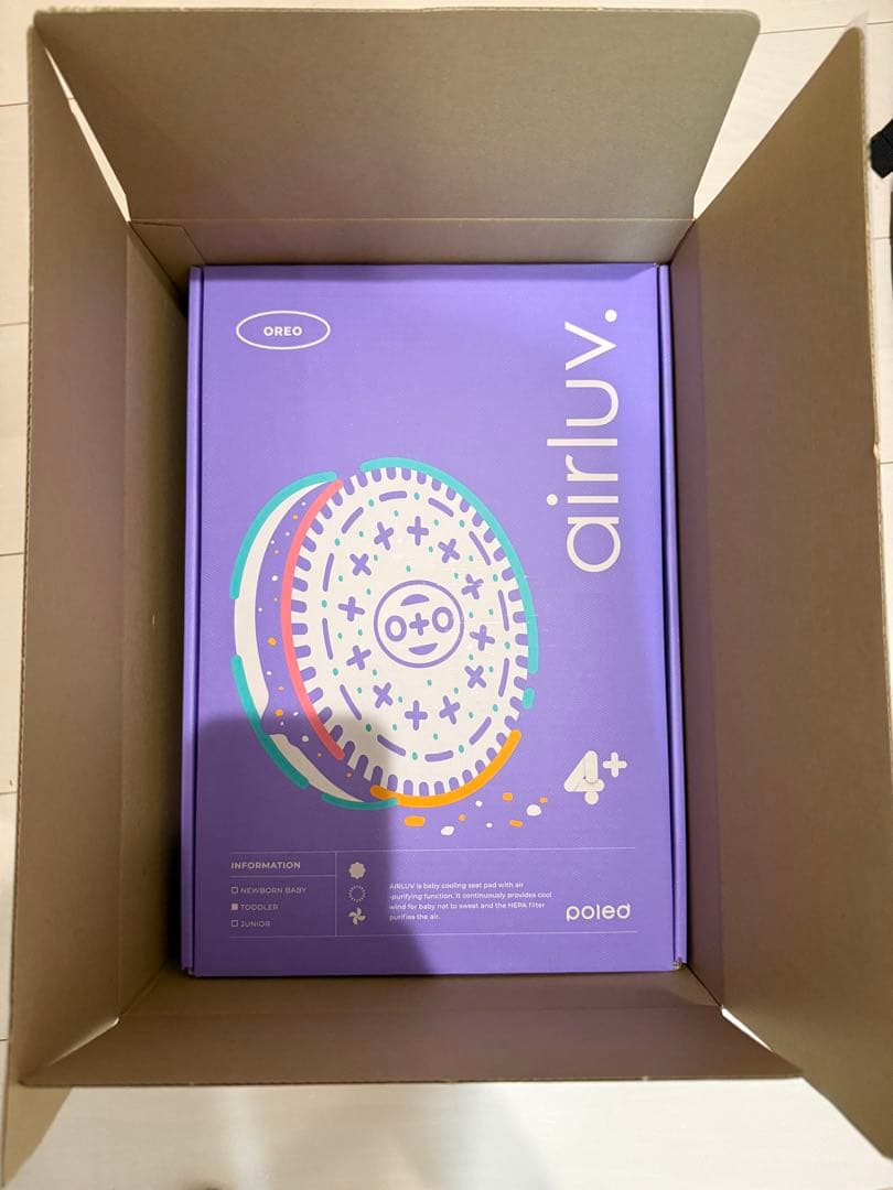 エアラブ4プラス オレオ 新品同様
