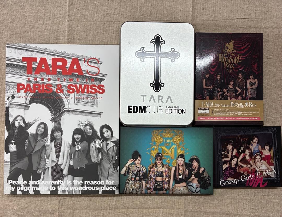 T-ara ティアラ CD DVD 他 関係CD まとめ売り 値下げ交渉可