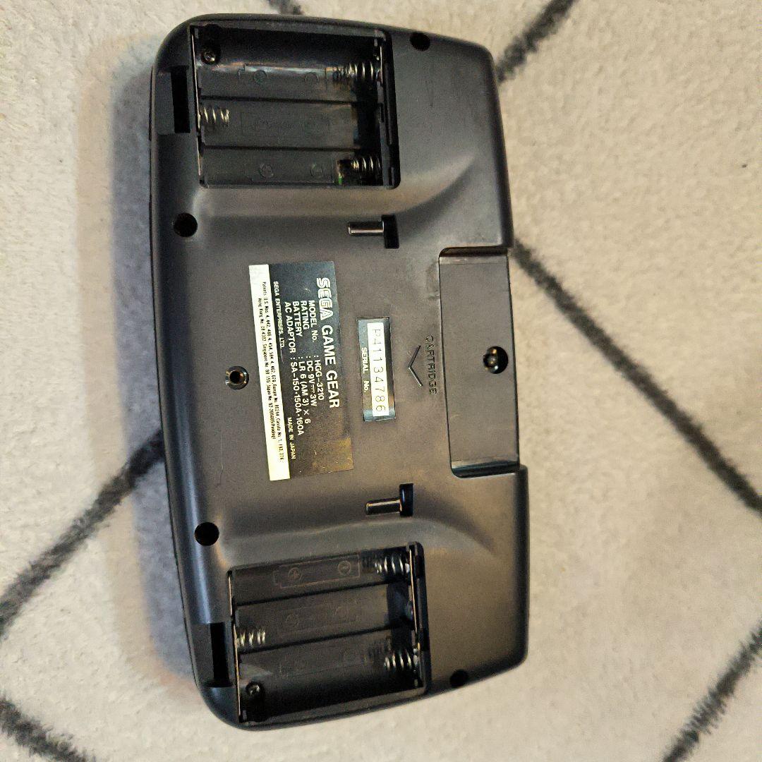 セガ　GAME GEAR　ジャンク品