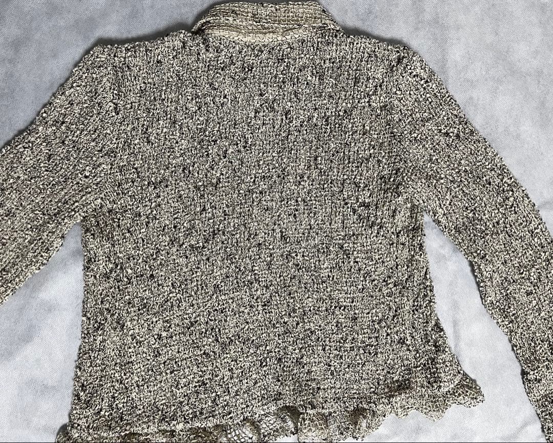 CLANE MIX MESH GATHER SHIRT 1【タグ・付属品同梱】