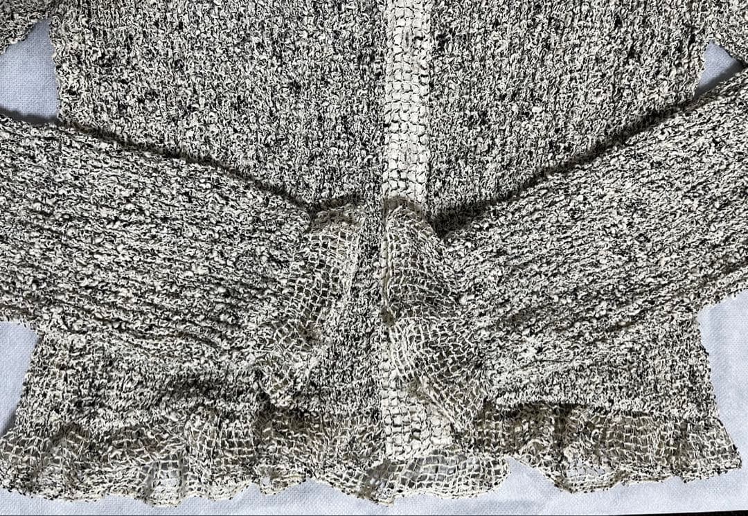CLANE MIX MESH GATHER SHIRT 1【タグ・付属品同梱】