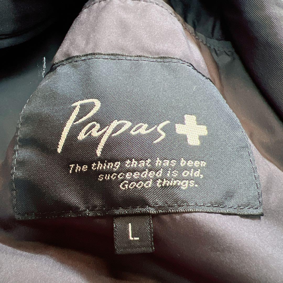 PAPAS + パパス プラス さらさら素材 スプリング ジャケット