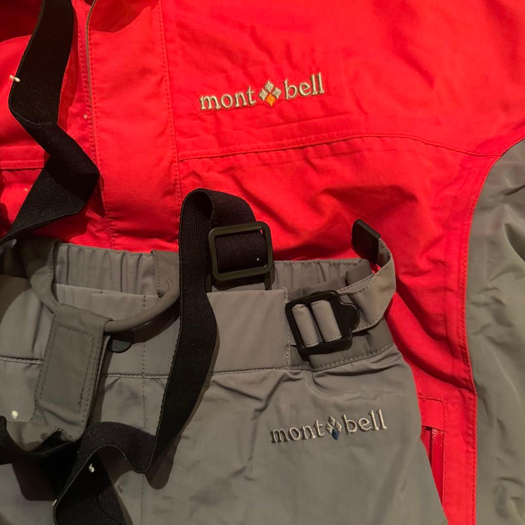 美品 mont-bell kidsサイズ ウェア セットアップ