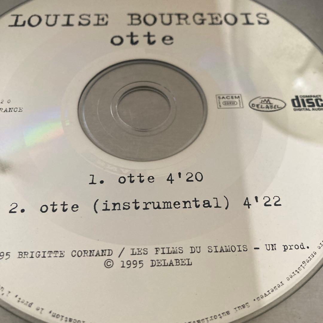 ルイーズブルジョワ　LOUISE BOURGEOIS 希少　CD otte