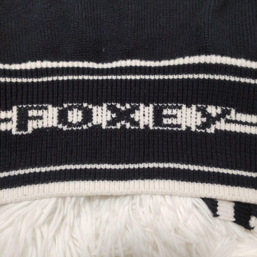 FOXEY NEW YORK ロゴ入り カーディガン 38