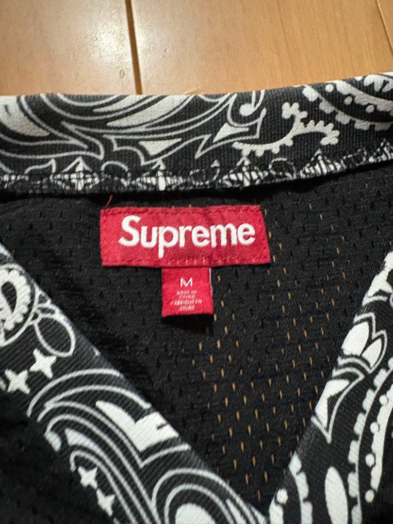 Supreme メッシュTシャツ 39 M ブラック