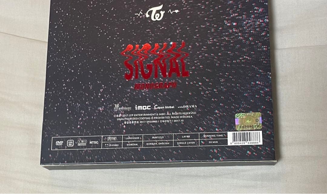 TWICE SIGNAL MONOGRAPH DVD＋トレカ