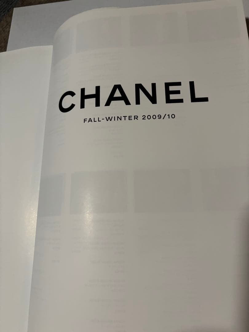 CHANEL・WINTERRTALE 写真集 カールラガーフェルド2009/10