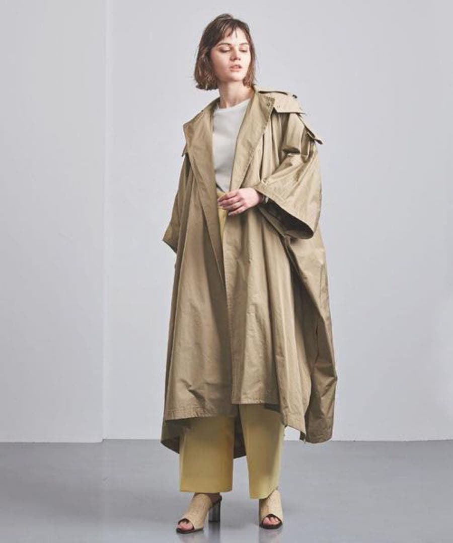 新品 TOGA PULLA トレンチクロークコート