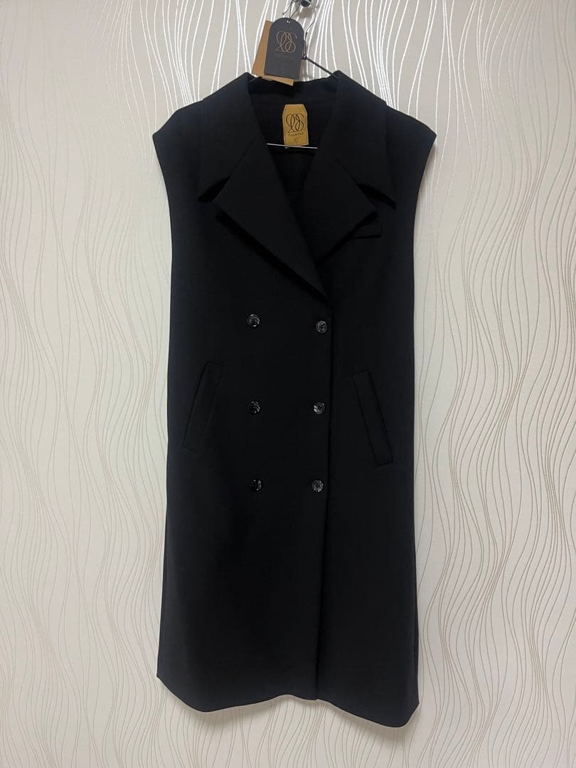 【値下げしました】tnewties xs ジレ　コート　トレンチ