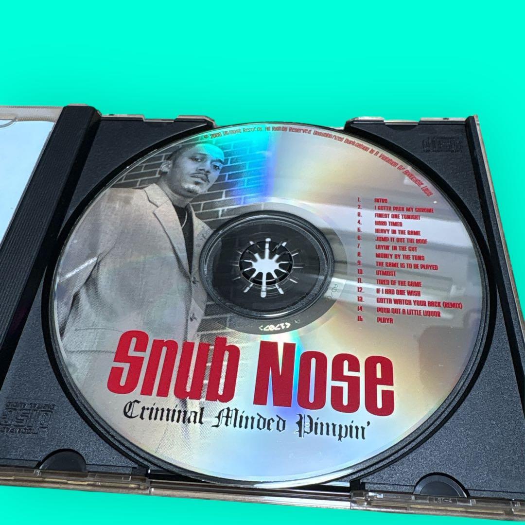 名盤⭐︎Snub Nose – Criminal Minded Pimpin'⭐︎