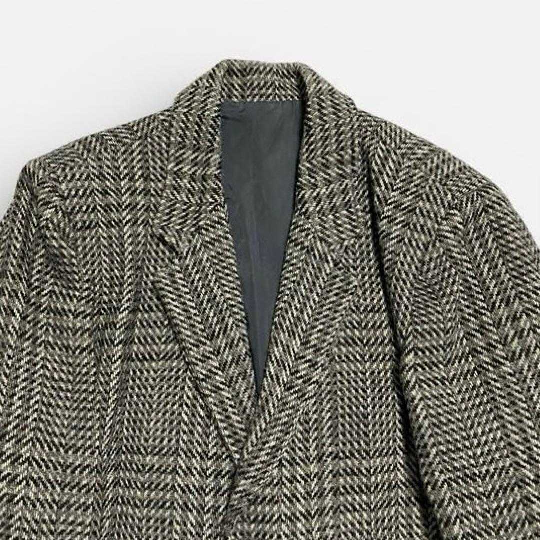 90s ISSEY MIYAKE ツイード ヘリンボーン エルボーパッチ　9