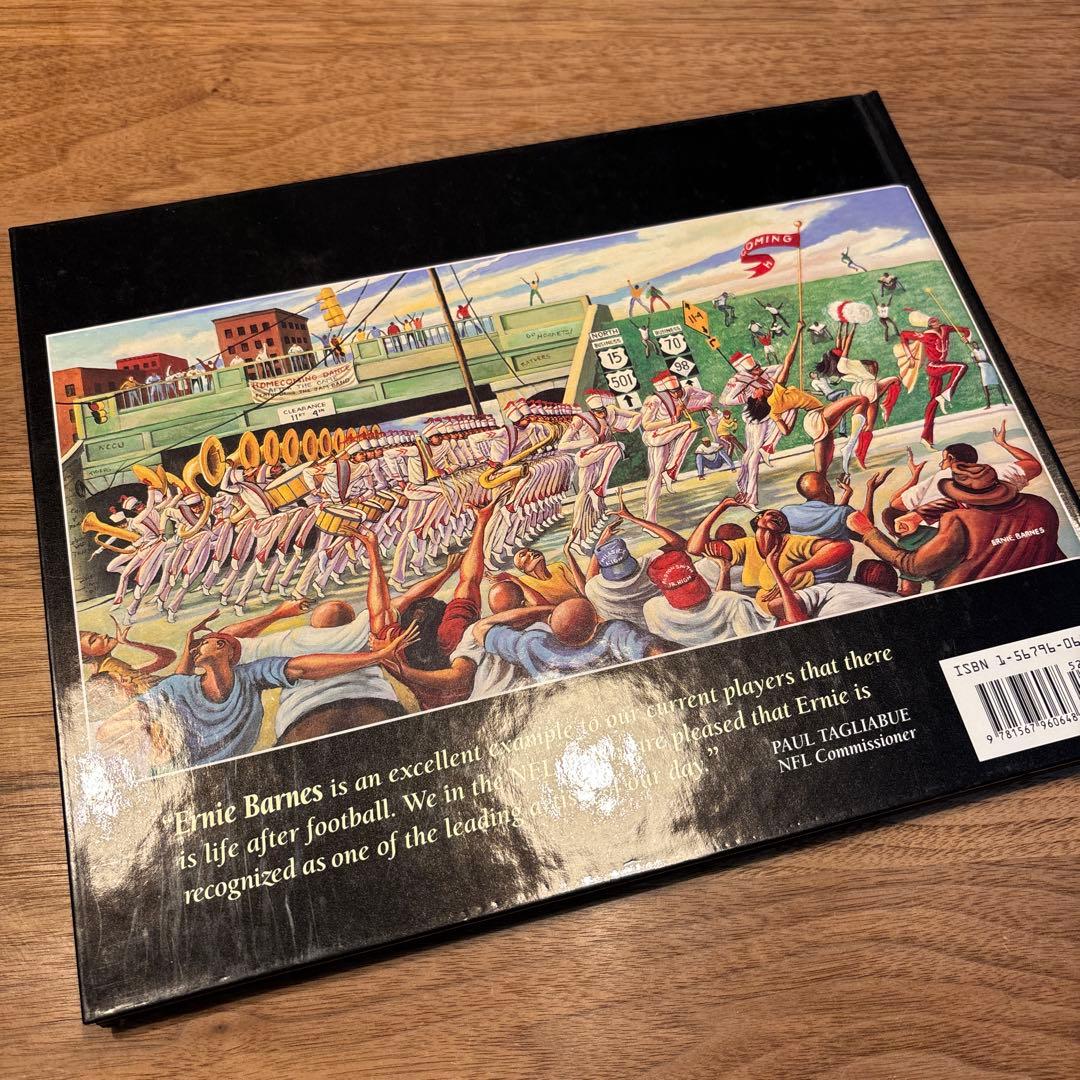 洋書 From Pads to Palette by Ernie Barnes