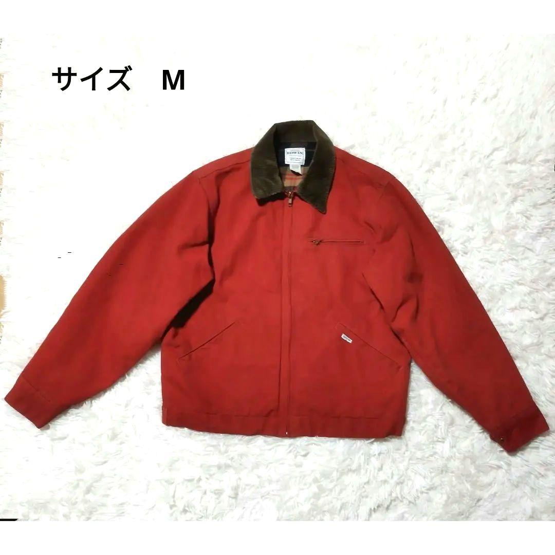 EDWIN 　デトロイトジャケット ダック生地　暗橙色　M