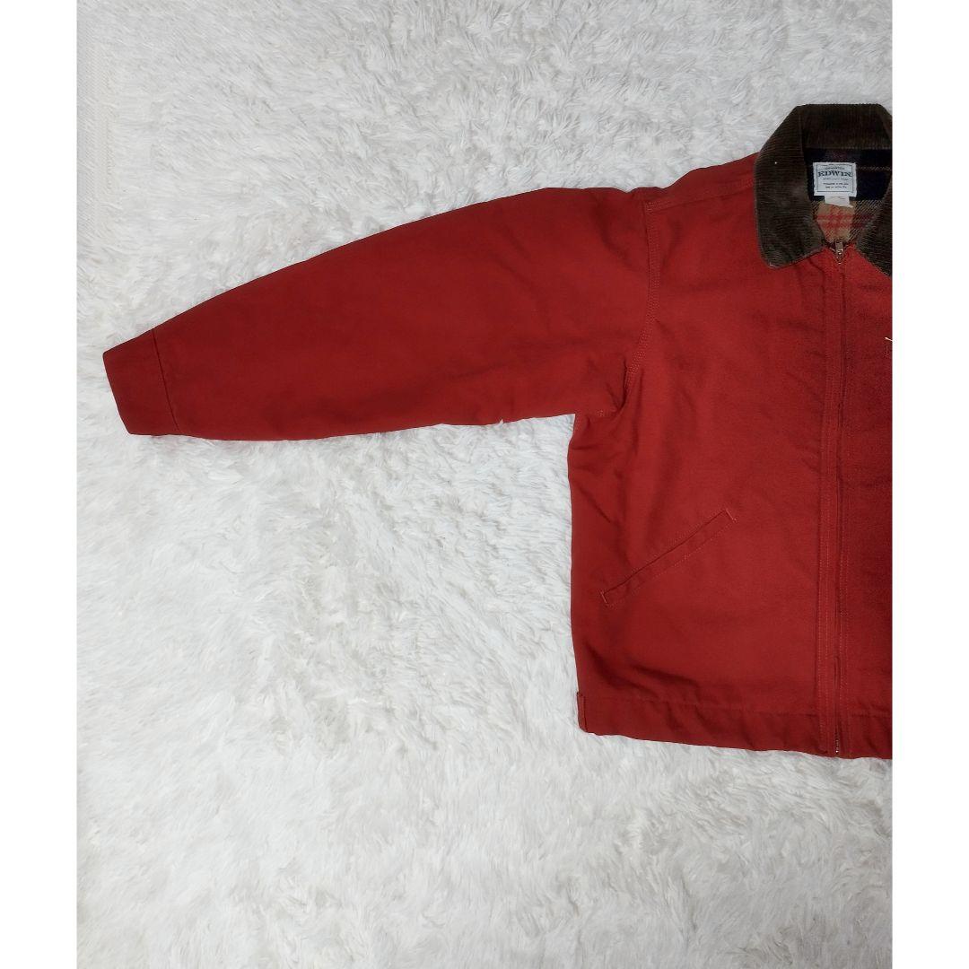 EDWIN 　デトロイトジャケット ダック生地　暗橙色　M