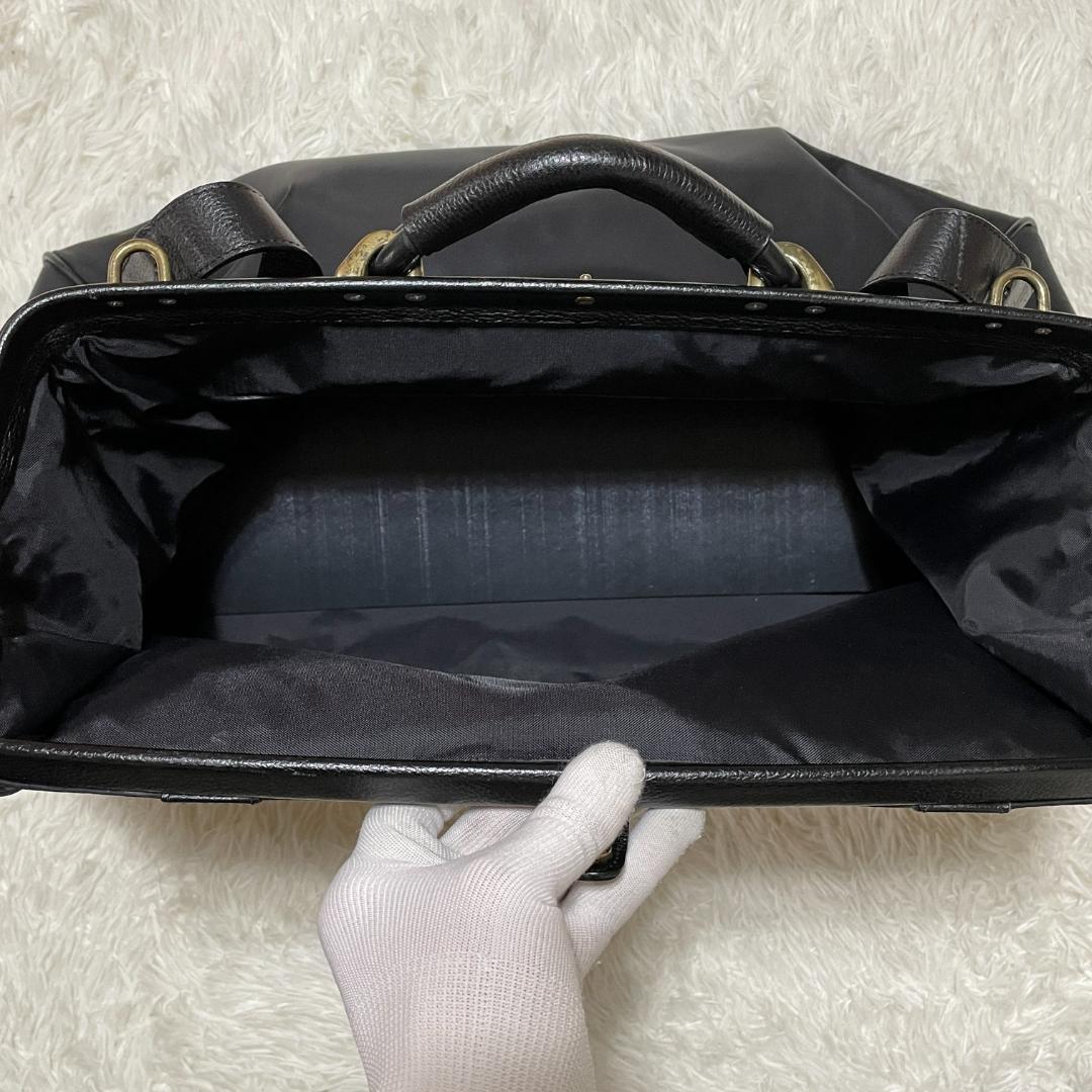 KENZO ケンゾー　2WAY　ダレスバッグ　ボストン　トラベル　ブラック