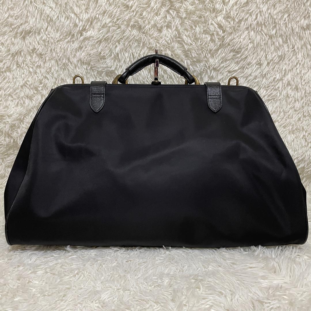 KENZO ケンゾー　2WAY　ダレスバッグ　ボストン　トラベル　ブラック