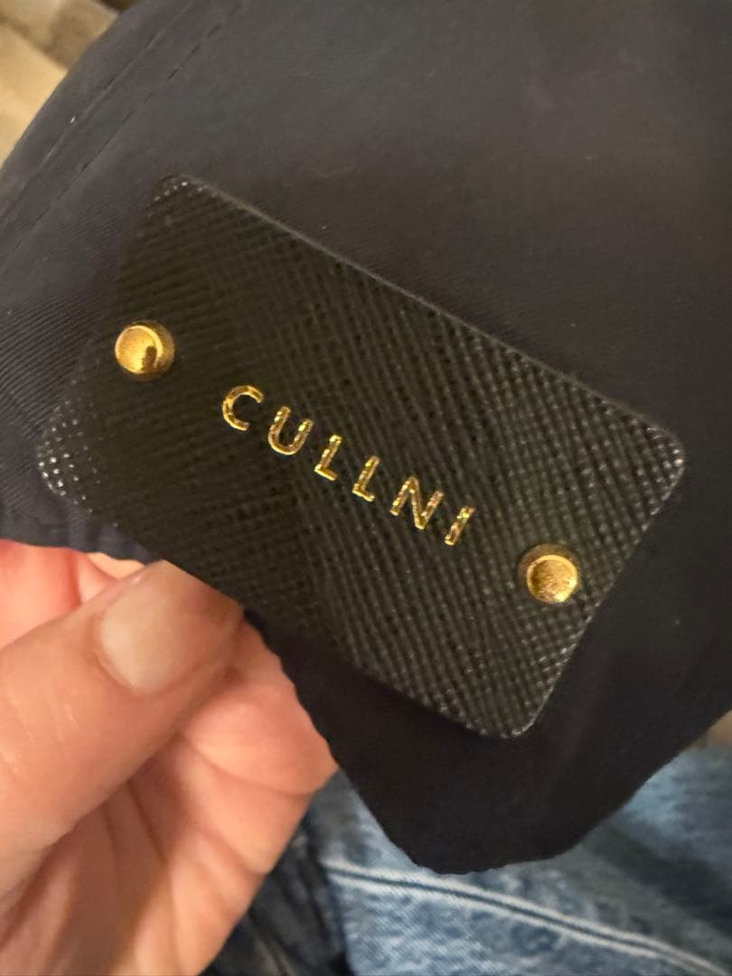 帽子 CULLNI Chino Leather Emblem Cap CP002