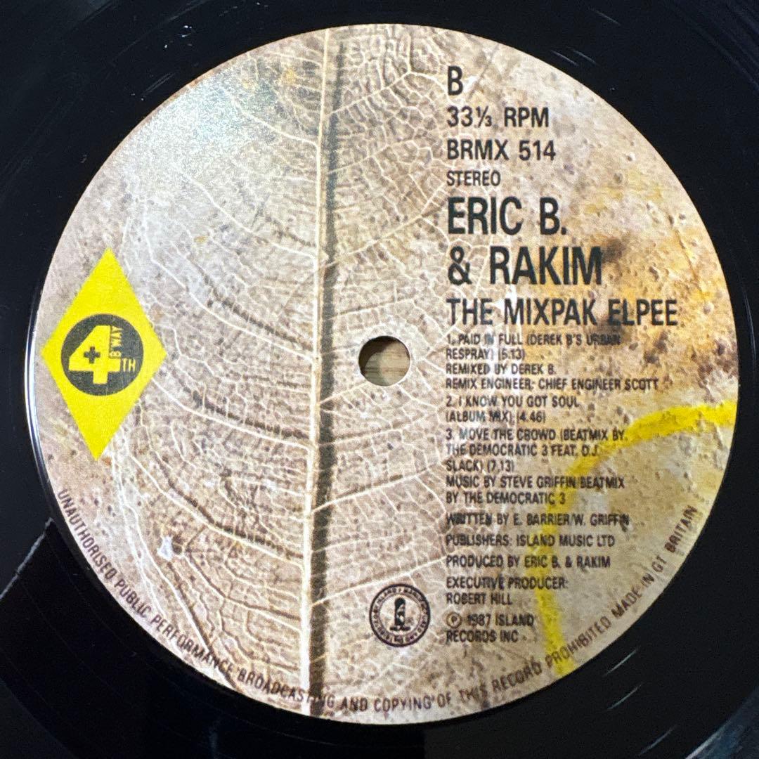 ERIC B. & RAKIM 3枚セット