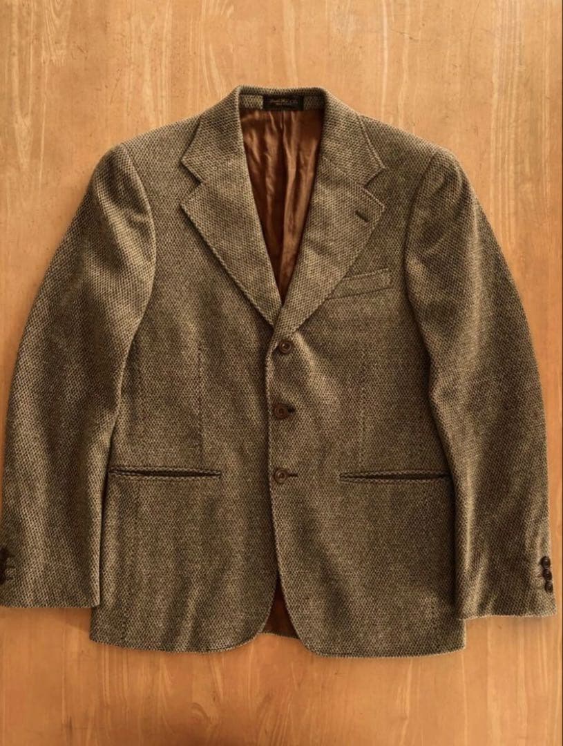 m*3様 名作 RRL Honeycomb Tweed Jacket 38 vi