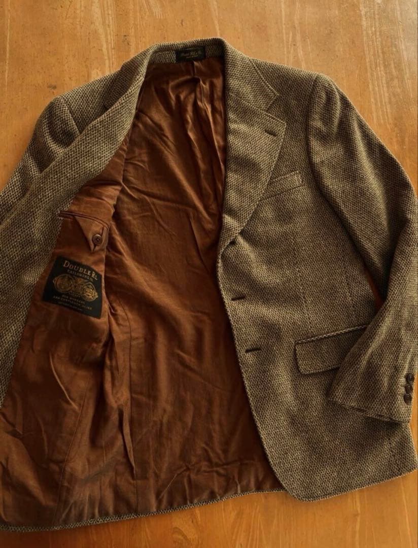 m*3様 名作 RRL Honeycomb Tweed Jacket 38 vi