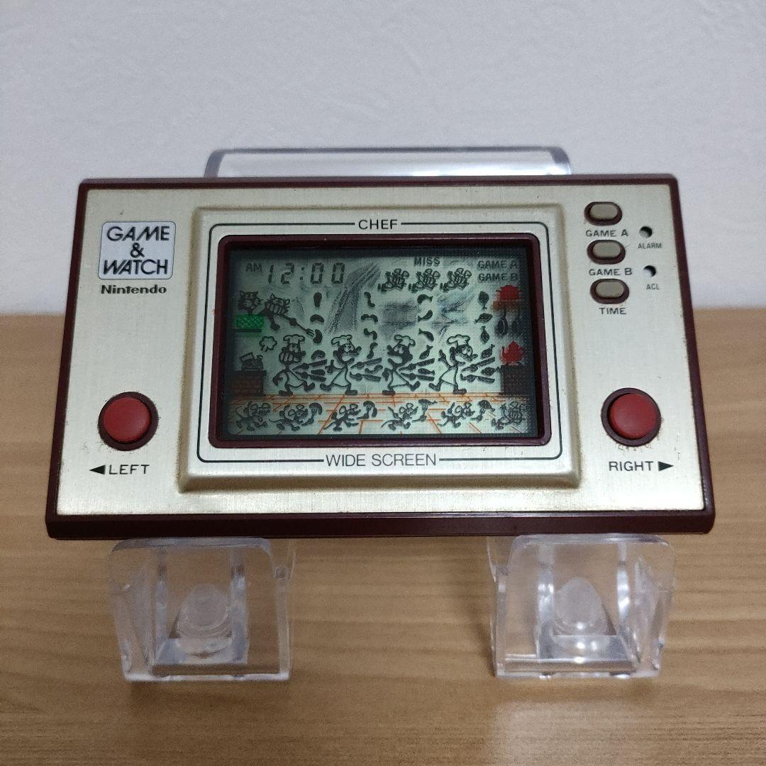 ゲーム＆ウォッチ　シェフ　ニンテンドー　任天堂Nintendo　メンテナンス済み