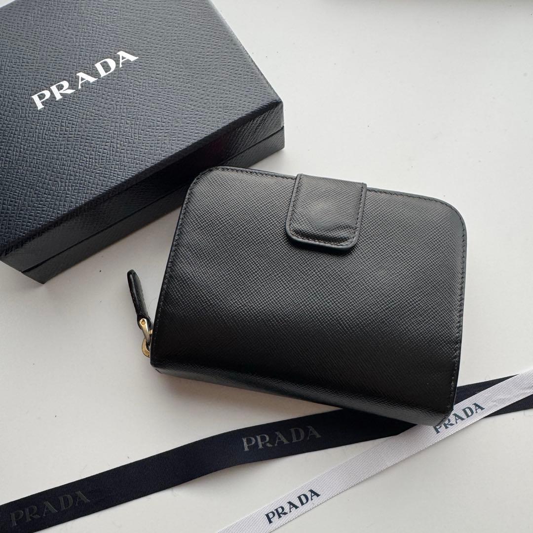 【限定価格】 305 PRADA プラダ 2つ折り財布
