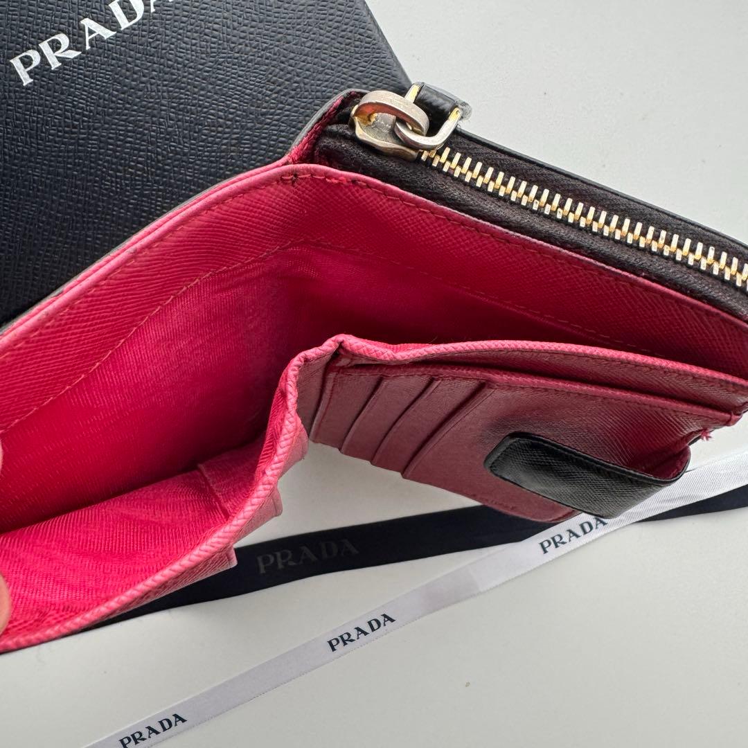 【限定価格】 305 PRADA プラダ 2つ折り財布