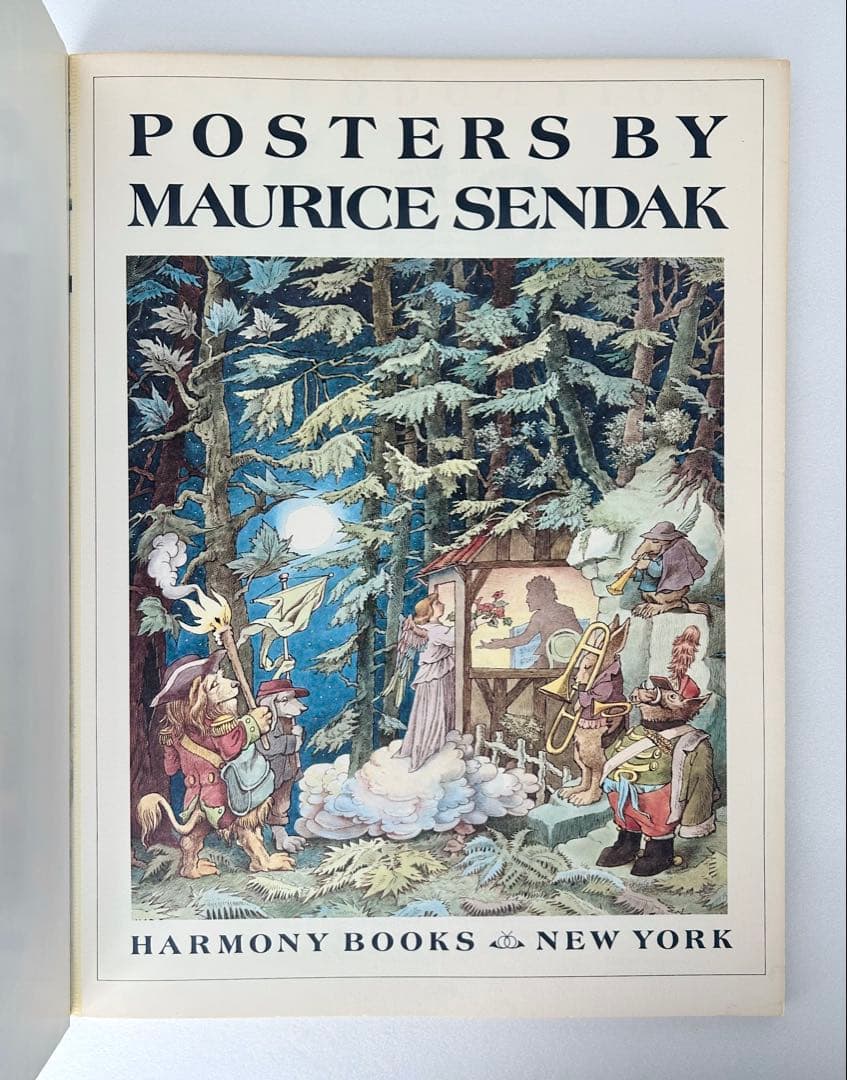 【希少】Posters By Maurice Sendak 大判ポスターアート集