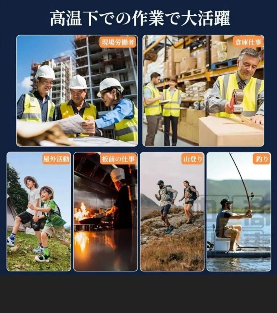 今だけ物価高応援割 ２個【新品】腰掛け扇風機 ベルトファン 強力 腰掛けファン