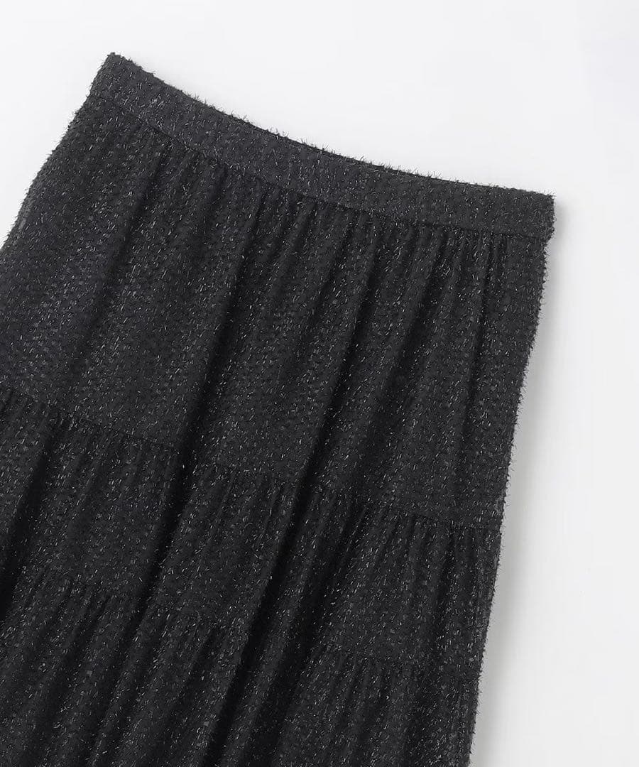 今期新作 新品 ダイアグラム　シフォンカットジャガードスカート