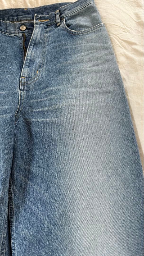 パンツ ok.soon origina wide denim size2