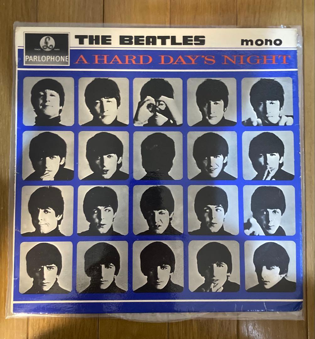 超絶レア南アフリカオリジナル黒ハードデイズナイトBeatlesビートルズレコード