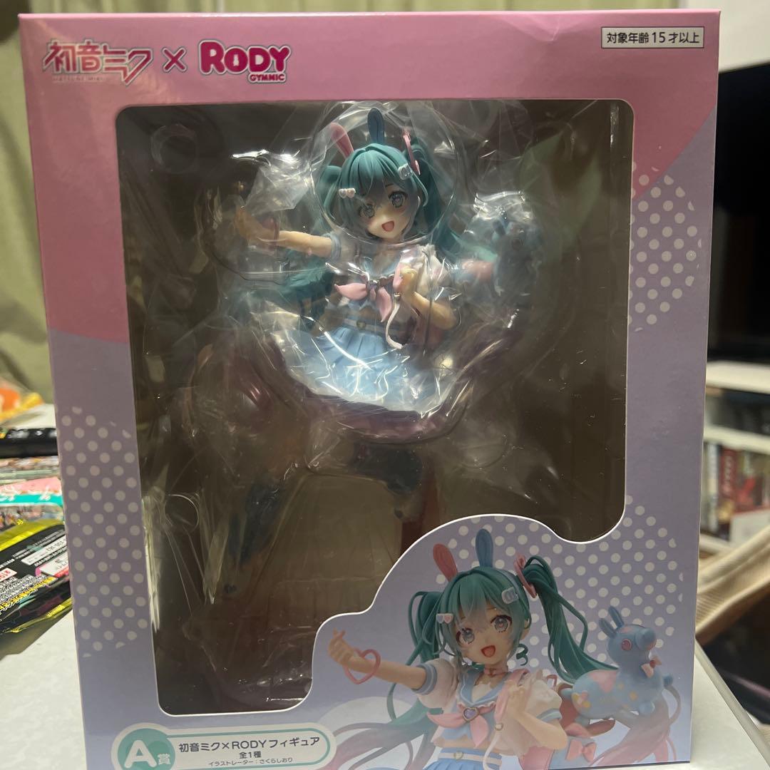 初音ミク×RODYタイトーくじ A賞 初音ミク×RODY フィギュア
