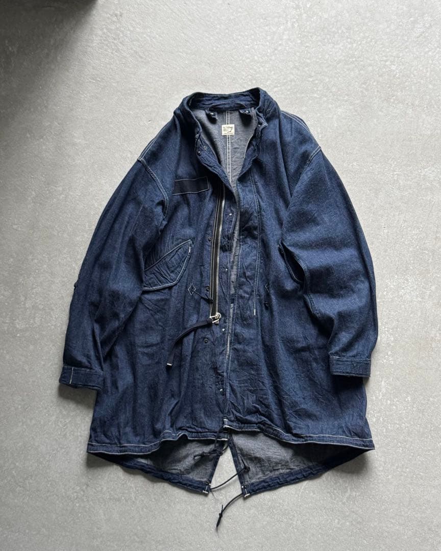 orSlow インディゴモッズコート フリーサイズ