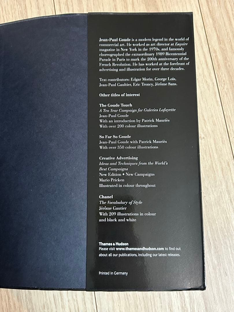 洋書 JEAN-PAUL GOUDE: A RETROSPECTIVE