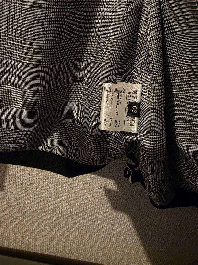 MEN'S BIGI　メンズビギ　ダウンベスト　スエード　ブラック