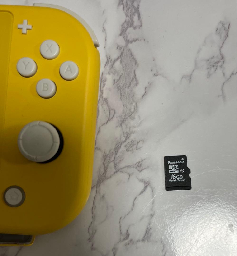Nintendo Switch Lite イエロー本体のみ、SDカード付き