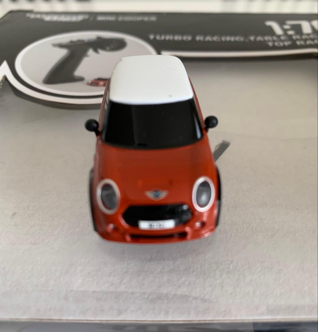 ターボレーシング ミニクーパー 1/76 RC 送信機付き RTRフルセット