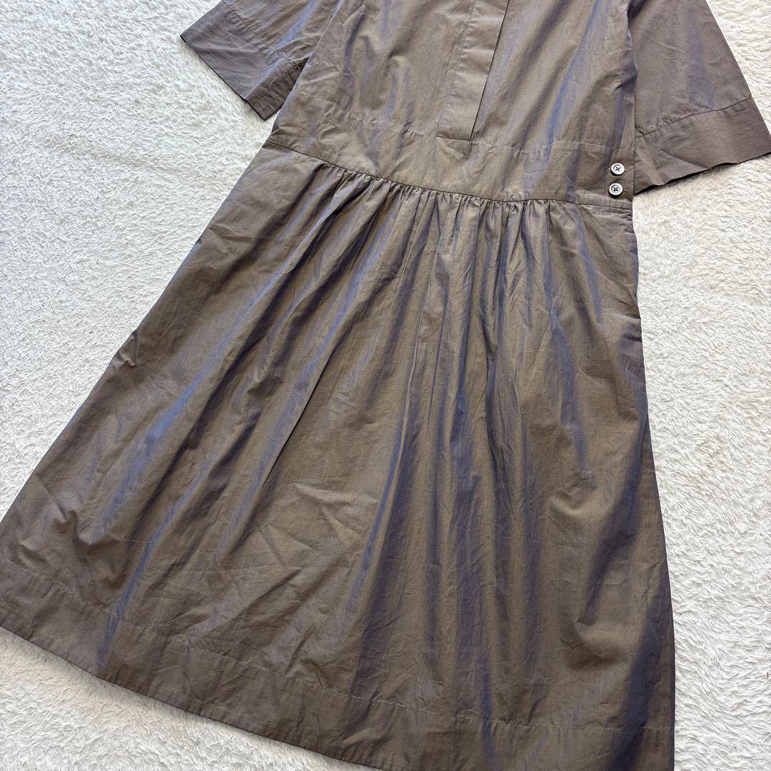マーガレットハウエル FINE COTTON CHAMBRAY ワンピース