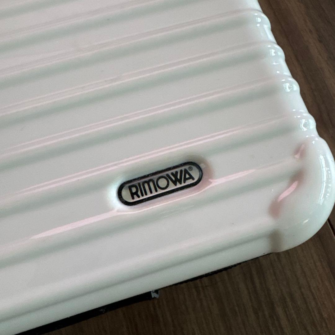 RIMOWA ホワイト トラベルポーチ アメニティポーチ　未使用