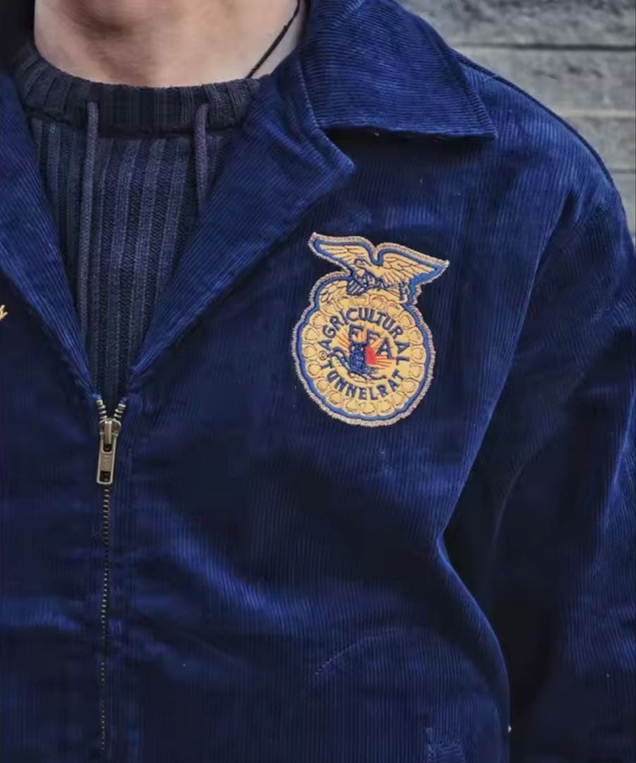 【最安】FFA復刻コーデュロイジャケット ネイビー2XL