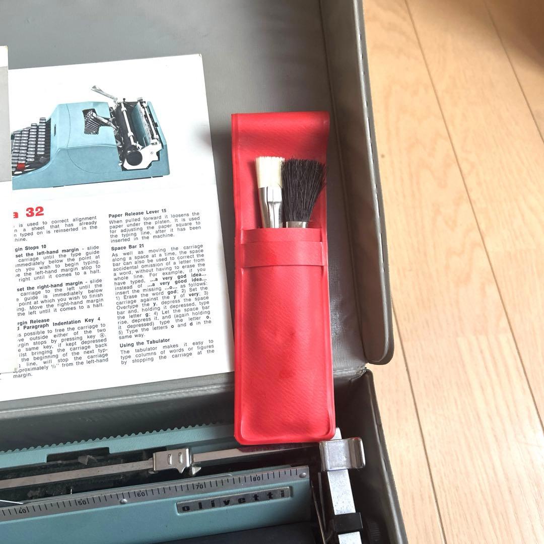 【希少・レトロ】Olivetti Lettera 32 タイプライター ジャンク