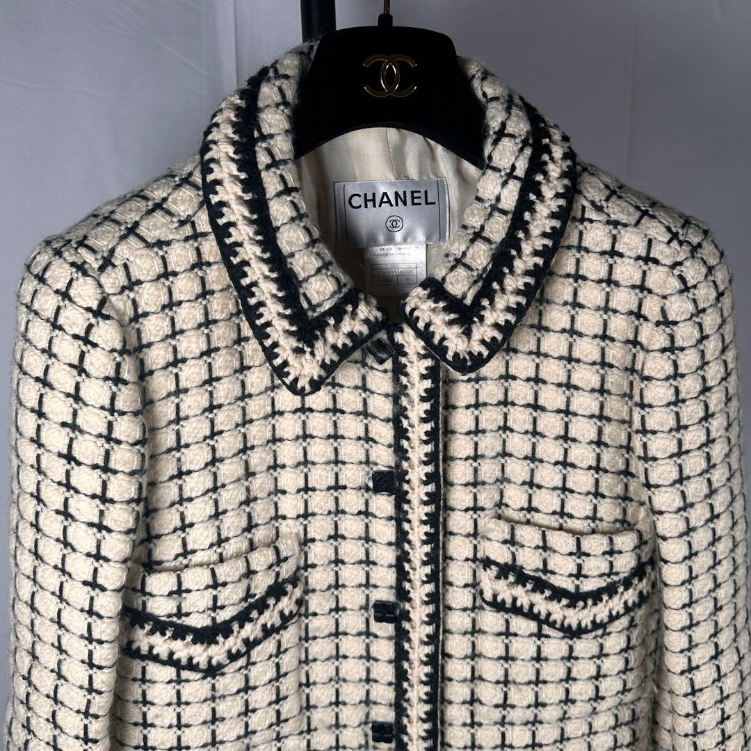 再値下げ！希少CHANEL（シャネル）P16301 ヴィンテージ ツイードコート